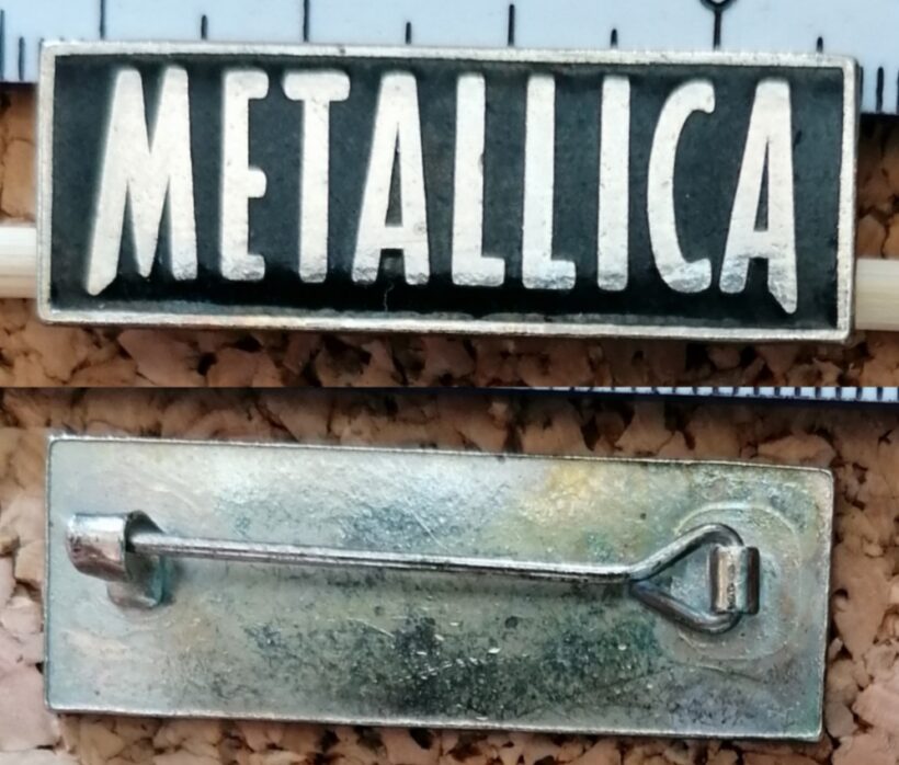 Second picture of Metallica Load Logo Enamel Pin