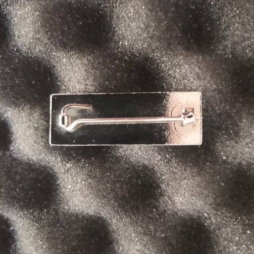 Back of Metallica Load Logo Enamel Pin