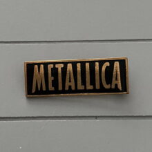 Metallica Load Logo Enamel Pin Metallica Load Logo Enamel Pin
