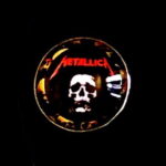 Metallica Logo & Skull Offset Printed Pin