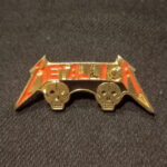 Metallica Logo & Skulls Enamel Pin