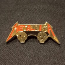 Metallica Logo & Skulls Enamel Pin Metallica Logo & Skulls Enamel Pin