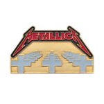 Metallica Master of Puppets Album Cover Enamel Pin