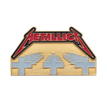 Metallica Master of Puppets Album Cover Enamel Pin Metallica Master of Puppets Album Cover Enamel Pin