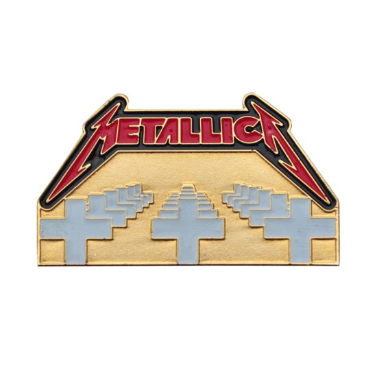 Metallica Master of Puppets Album Cover Enamel Pin