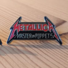 Metallica Master of Puppets Enamel Pin Metallica Master of Puppets Enamel Pin