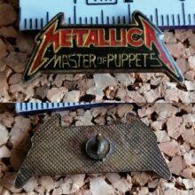 Second picture of X Second picture of Metallica Master of Puppets Enamel Pin
