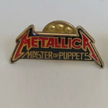 Third picture of Metallica Master of Puppets Enamel Pin Third picture of Metallica Master of Puppets Enamel Pin