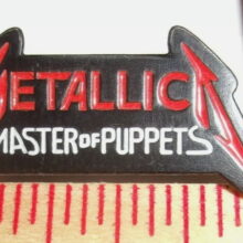 Second picture of X Second picture of Metallica Master of Puppets Enamel Pin