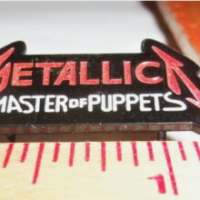 Third picture of Metallica Master of Puppets Enamel Pin Third picture of Metallica Master of Puppets Enamel Pin