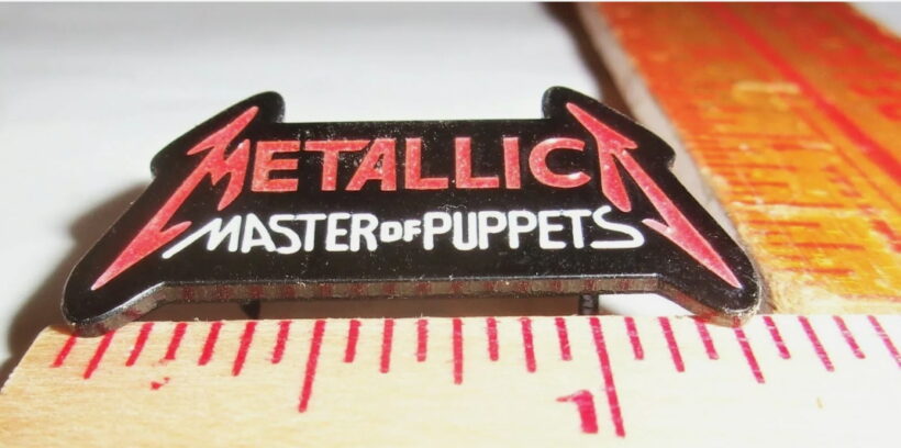 Third picture of Metallica Master of Puppets Enamel Pin Third picture of Metallica Master of Puppets Enamel Pin