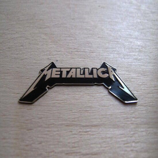 Metallica Master of Puppets Logo Enamel Pin