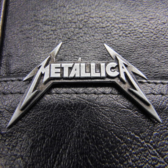 Metallica No Life 'Til Leather Logo Enamel Pin