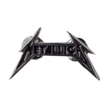 Metallica No Life 'Til Leather Logo Enamel Pin