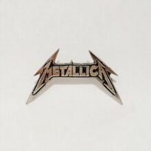 Metallica No Life 'Til Leather Logo Enamel Pin Metallica No Life 'Til Leather Logo Enamel Pin