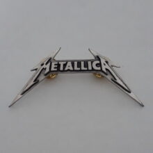 Metallica No Life 'Til Leather Logo Enamel Pin