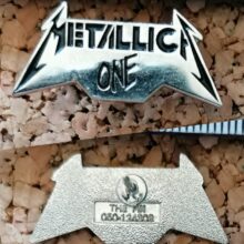 Second picture of Metallica One Logo Enamel Pin