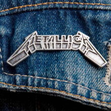 Metallica Ride The Lightning Logo Enamel Pin Metallica Ride The Lightning Logo Enamel Pin