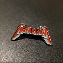 Metallica Ride The Lightning Logo Enamel Pin Metallica Ride The Lightning Logo Enamel Pin