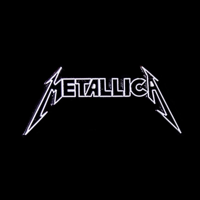 Metallica Shortest Straw Logo Enamel Pin - Pin 'Em All