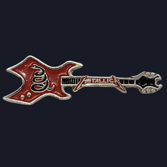 Snake Guitar Enamel Pin