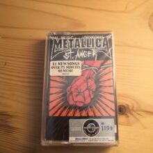 Packaging of Metallica St. Anger Logo Enamel Pin Packaging of Metallica St. Anger Logo Enamel Pin