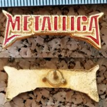 Second picture of X Second picture of Metallica St. Anger Logo Enamel Pin