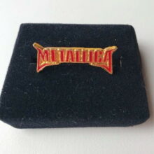 Packaging of Metallica St. Anger Logo Enamel Pin Packaging of Metallica St. Anger Logo Enamel Pin