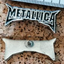 Second picture of X Second picture of Metallica St. Anger Logo Enamel Pin