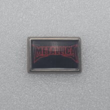 Metallica St. Anger Logo Offset Printed Pin Metallica St. Anger Logo Offset Printed Pin