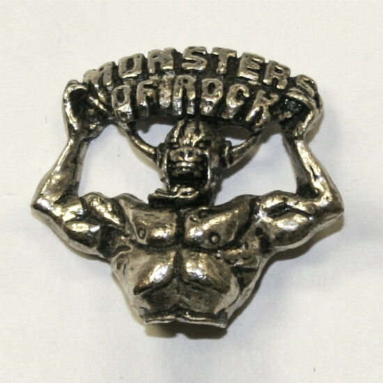 Monsters Of Rock 1987 Pewter Pin