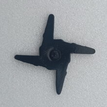 Back of Ninja Star Enamel Pin Back of Ninja Star Enamel Pin