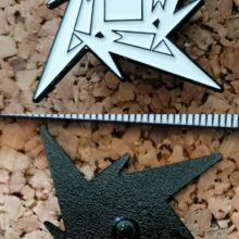 Second picture of X Second picture of Ninja Star Enamel Pin
