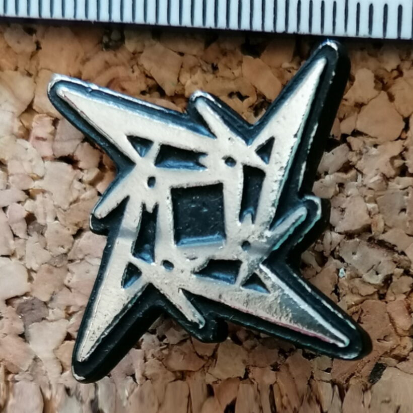 Ninja Star Enamel Pin