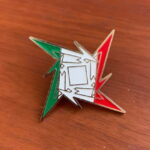 Ninja Star - Italy Enamel Pin