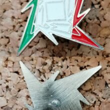 Second picture of X Second picture of Ninja Star - Italy Enamel Pin