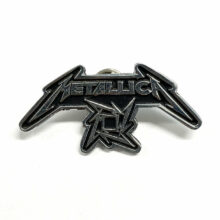 Ninja Star & Metallica Logo Enamel Pin Ninja Star & Metallica Logo Enamel Pin