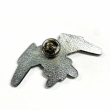 Back of Ninja Star & Metallica Logo Enamel Pin Back of Ninja Star & Metallica Logo Enamel Pin