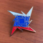 Ninja Star - Russia Enamel Pin