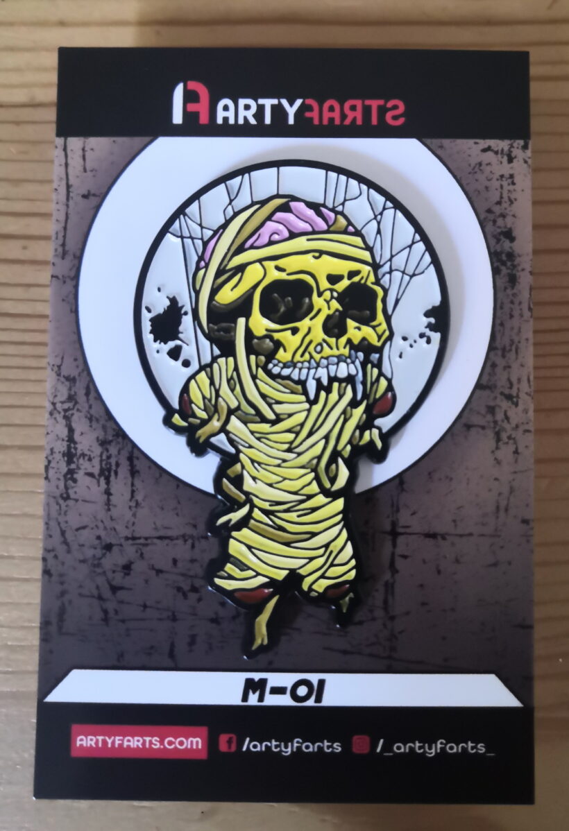 Packaging of One Enamel Pin