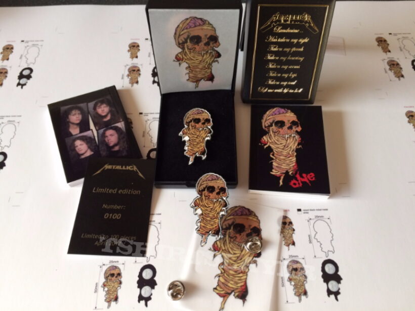 Packaging of One Printed Pin