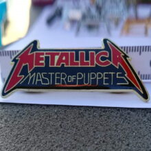 Oversized Metallica Master of Puppets Enamel Pin Oversized Metallica Master of Puppets Enamel Pin