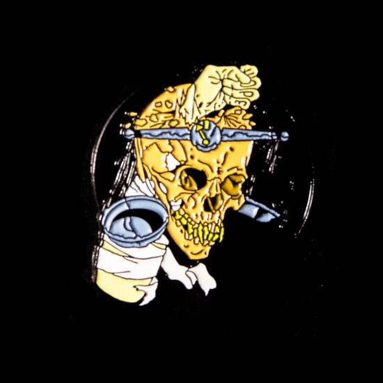 Pushead Skull Enamel Pin