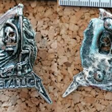 Second picture of X Second picture of Reaper Pewter Pin