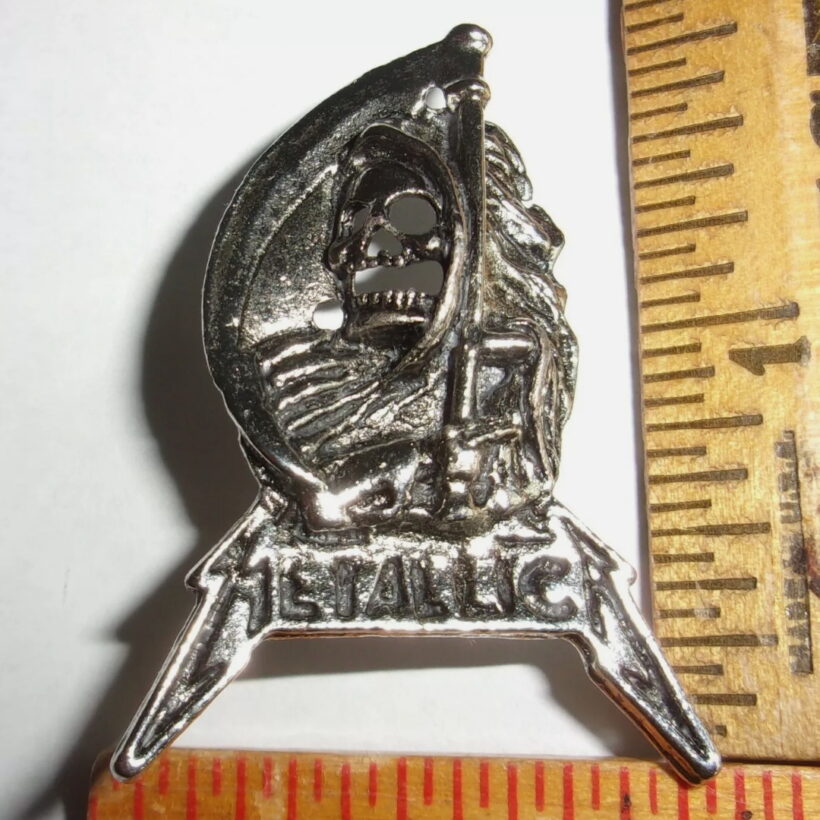 Third picture of Reaper Pewter Pin Third picture of Reaper Pewter Pin