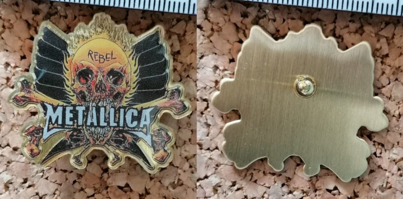 Second picture of Rebel Offset Printed Pin