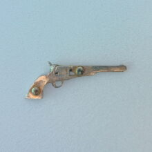 Back of Reload Gun Die Cast Pin