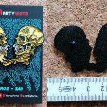 Second picture of Sad But True Enamel Pin