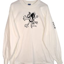 Original tshirt with the design used for Scary Guy Blinking Pin Original tshirt with the design used for Scary Guy Blinking Pin