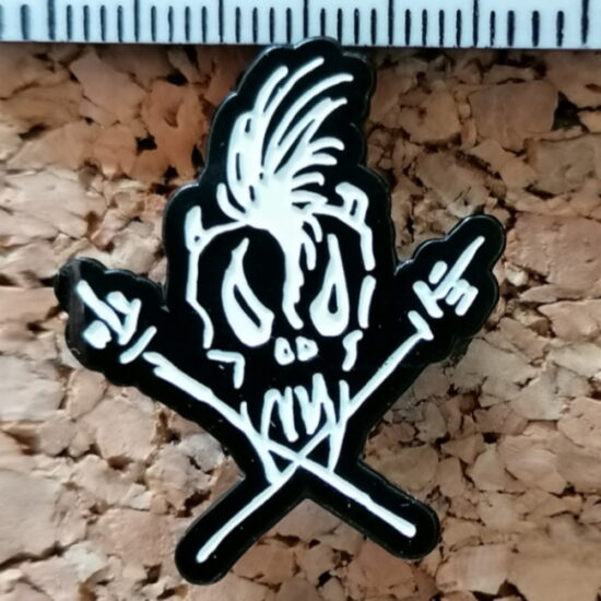 Scary Guy Enamel Pin